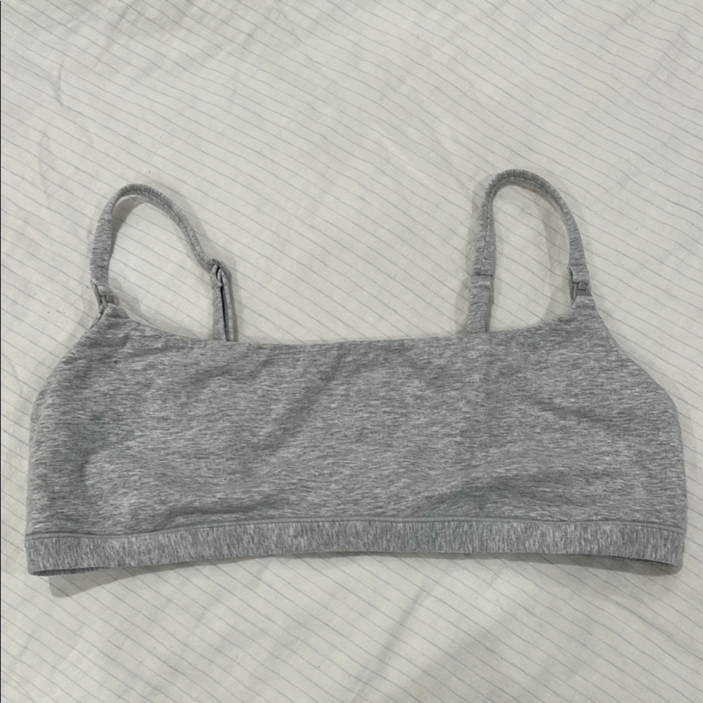 Skims - large Gray Women's cotton nursing Bra